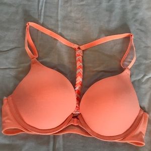 Victoria’s Secret Racer Back Orange Bra (34B)